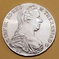 MONETA_TALLERO AUSTRIACO M. TERESA 1780 Argento