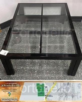 Codice: 1832 TAVOLINO RETTANGOLARE STRUTTURA NERO