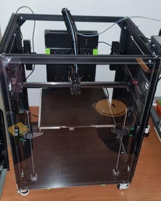 Stampante 3D V-core 4.1 400 hybrid moddata 55V