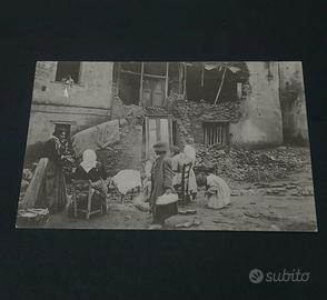 Cartolina d'epoca PALMI Terremoto 1908