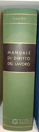 Manuale di diritto del lavoro (autore Mazzoni G.)