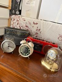 Radio e sveglie vintage