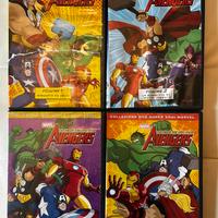 4 dvd Avengers