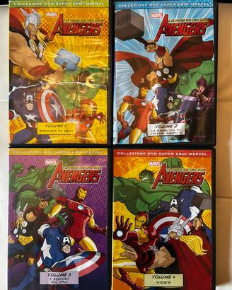 4 dvd Avengers
