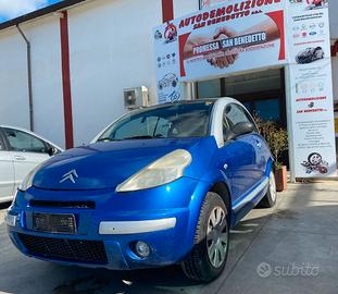 RICAMBI CITROEN C3 PLURIEL 1.4 B ANNO 2006
