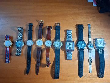 Lotto da 10 orologi 