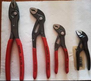 Lotto 4 pinze knipex cobra (nuove) 