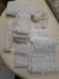 stock merletti varie misure e metraggio