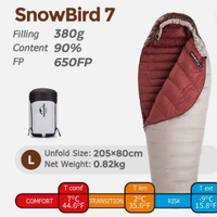 sacco PIUMINO   naturehike   snowbird 7 duckdown L