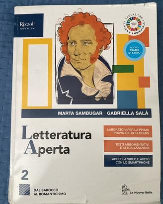 Letteratura aperta - Dal Barocco al Romanticismo
