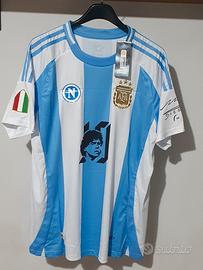 maglia napoli argentina maradona