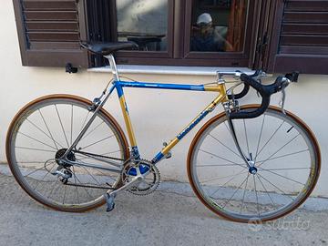 Biemmezeta Shimano 600 Tricolor 8v bici corsa vint