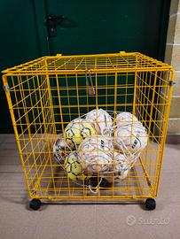 Gabbia Acciaio Futsal Porta Palloni