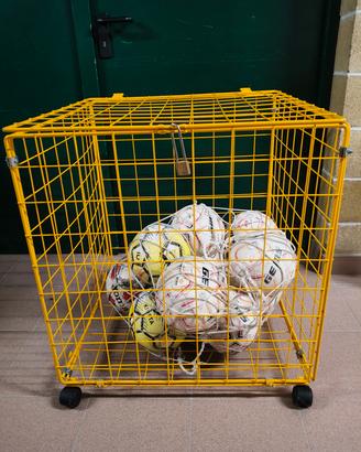 Gabbia Acciaio Futsal Porta Palloni