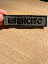 Patch ESERCITO verde con velcro – toppa militare