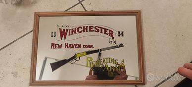 quadro a specchio vintage Winchester Repeating Arm