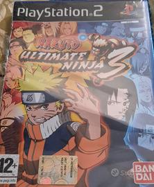 Naruto Ultimate Ninja 3 nuovo sigillato ps2