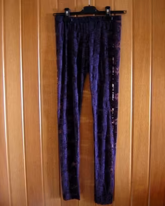 LEGGINGS PANTACOLLANT elasticizzati ricamati PIZZO