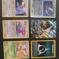 lotto carte Pokemon lingua francese