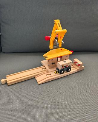 Brio 33280 Stazione di Carico Treni con Binari