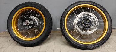 ruote honda transalp africa twin