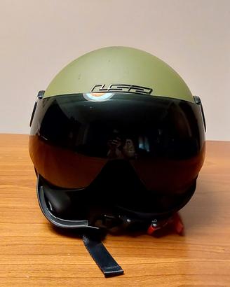 Casco JET LS2 Verde