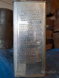 Rara scatola latta vintage SAN GIACOMO DUFOUR