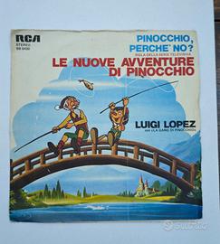 45 giri Pinocchio perché no la canzone di Paul