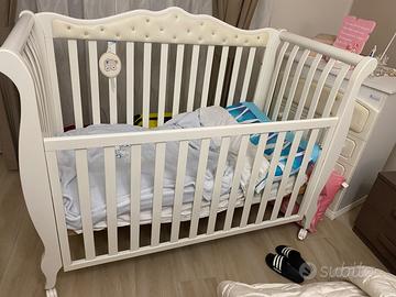 Culla e bagnetto cassettiera