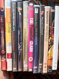 Lotto di 11 DVD musicali