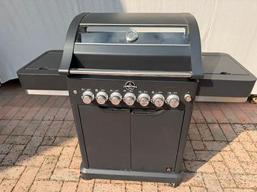 BARBECUE A GAS