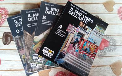 Il mio libro dell'arte in 4 volumi A B C D