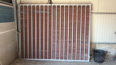 Cancello in ferro Zincato