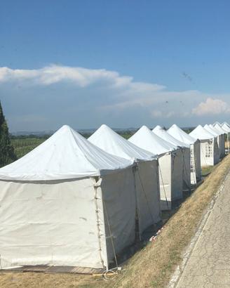 Gazebo mt 3x3 con struttura in alluminio