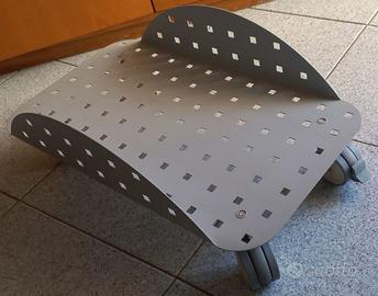Carrello porta PC in metallo