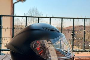 Casco AGV K1 Nero Opaco Taglia S