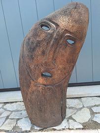 Maschera legno d'arredo