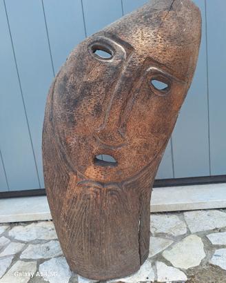Maschera legno d'arredo