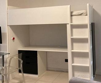Letto a soppalco Ikea (SMASTAD)