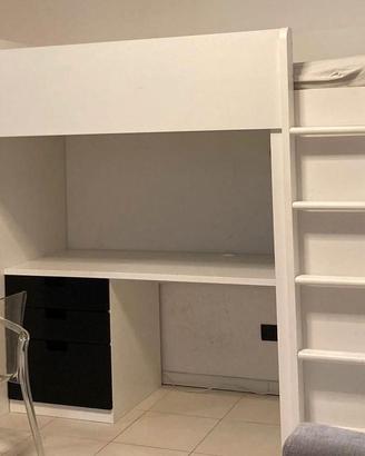 Letto a soppalco Ikea (SMASTAD)