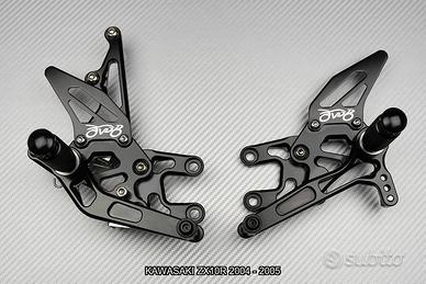 Pedane arretrate KAWASAKI ZX10R 2004 - 2005