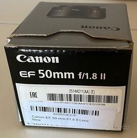 OBIETTIVO CANON EF 50MM F 1.8
