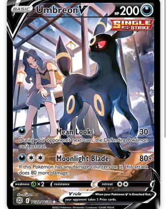 Carta Pokémon Umbreon V