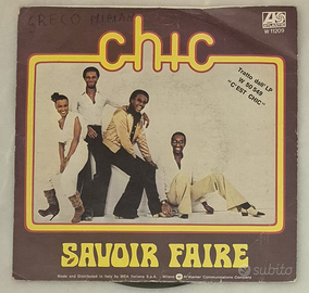 45 giri Chic – Savoir Faire (1978) Atlantic Record