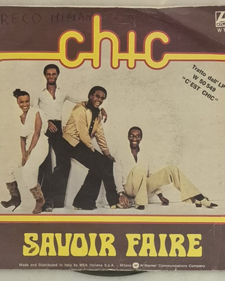 45 giri Chic – Savoir Faire (1978) Atlantic Record