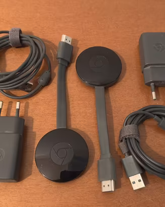 2 Google Chromecast 2ª Gen HDMI Wi-Fi