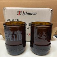 Birra ICHNUSA 2 bicchieri da collezione, nuovi