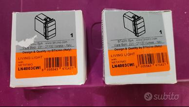 2 pezzi LN4003CWI BTicino 