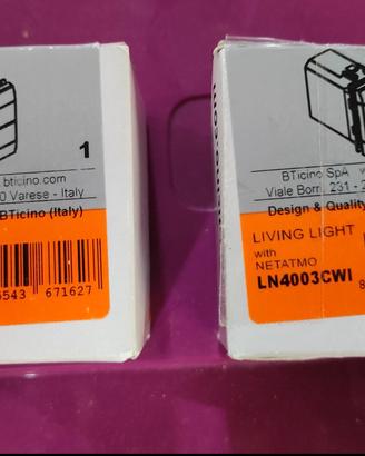 2 pezzi LN4003CWI BTicino 