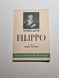 libro antico FILIPPO di VITTORIO ALFIERI